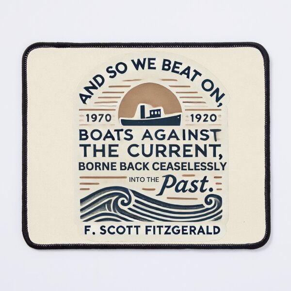Item preview, The Great Gatsby Quote designed and sold by Dancing Jasmine.