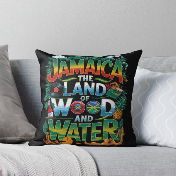 Item preview, Jamaica The Land Of Wood And Water designed and sold by BitCryX.