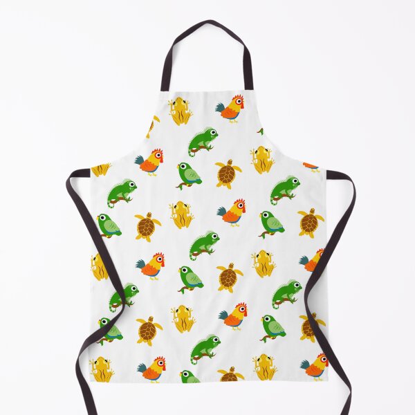 Item preview, Set of 5 Puerto Rico Animals Parrot Coqui Carey Rooster Iguana designed and sold by byDarling.