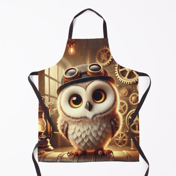 Item preview, Steampunk Ural Owl designed and sold by Sillytoe.