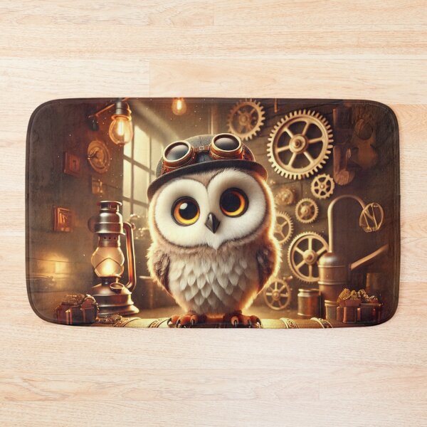 Item preview, Steampunk Ural Owl designed and sold by Sillytoe.