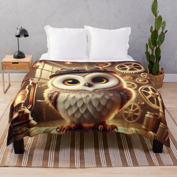 Item preview, Steampunk Ural Owl designed and sold by Sillytoe.