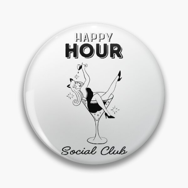 Item preview, Happy Hour Social Club designed and sold by Magnolia Valley Art.