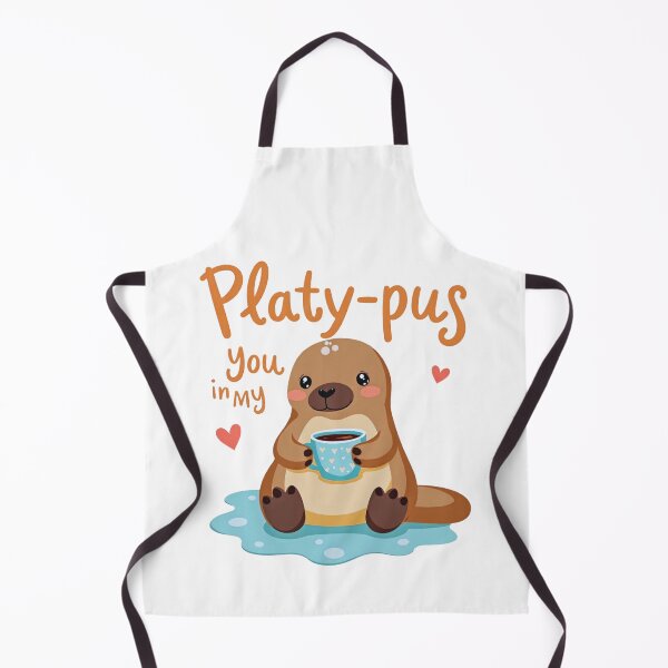 Artikelvorschau, Platy-pus Du im Herzen - Süßes Schnabeltier entworfen und verkauft von Bulwshop.