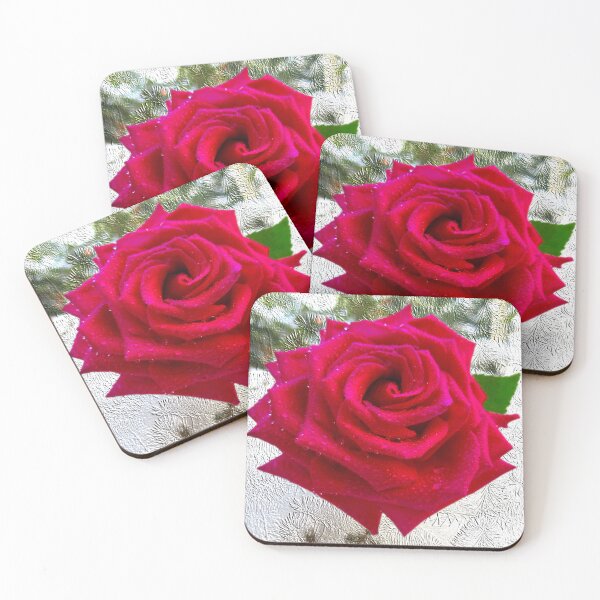 Item preview, Beautiful Ruby Rose in the Snow designed and sold by BostonArcImage.