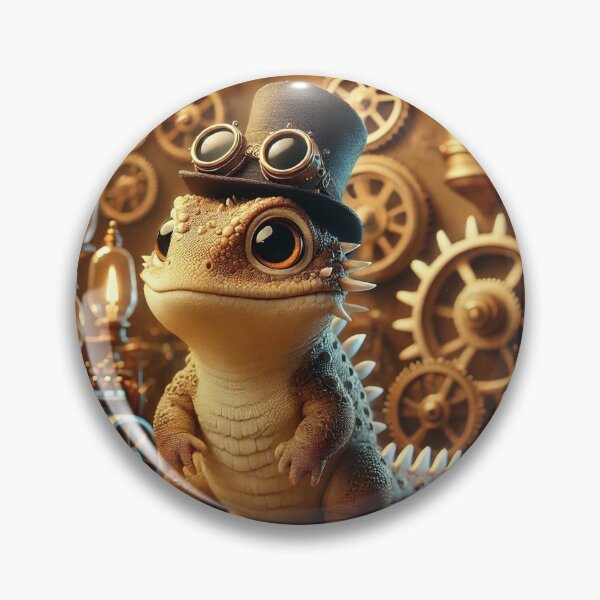 Item preview, Steampunk Uromastyx designed and sold by Sillytoe.