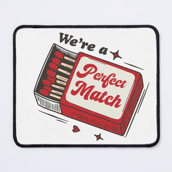 Item preview, Vintage Matchbox "We're a Perfect Match" Romantic Design Gifts designed and sold by Maniutek.