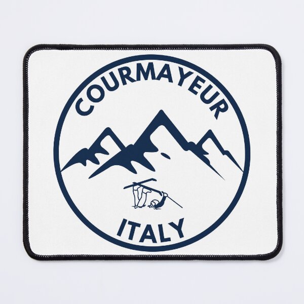 Item preview, Courmayeur Ski Resort Italy Mountains designed and sold by karmdaf.