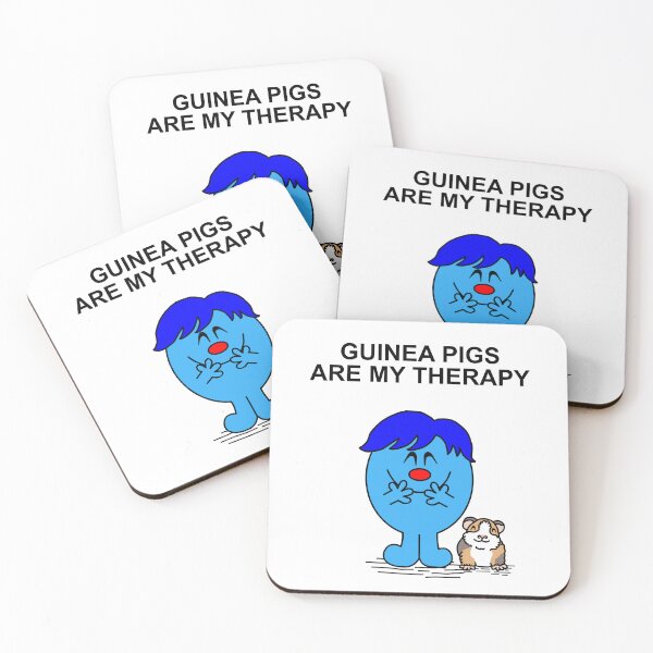 Item preview, Mr Men Guinea Pigs are my Therapy designed and sold by Scat the cat.