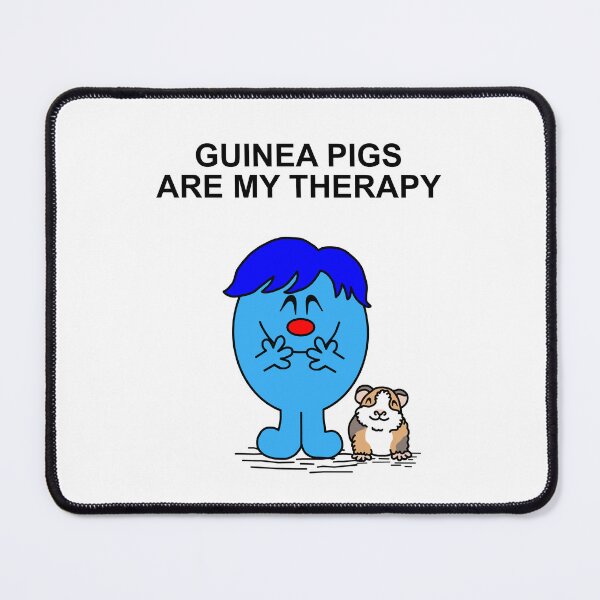 Item preview, Mr Men Guinea Pigs are my Therapy designed and sold by Scat the cat.