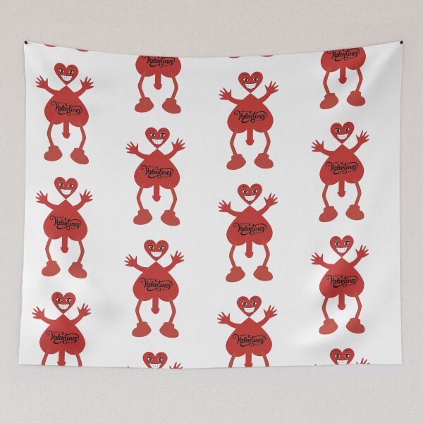Item preview, Funny Lovesick Valentine's Character Greeting Card - Happy Valentine's Day designed and sold by GorinART.