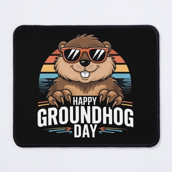Item preview, Happy Groundhog Day Ground Hog With Animal Lover designed and sold by Nicet-shirt1.