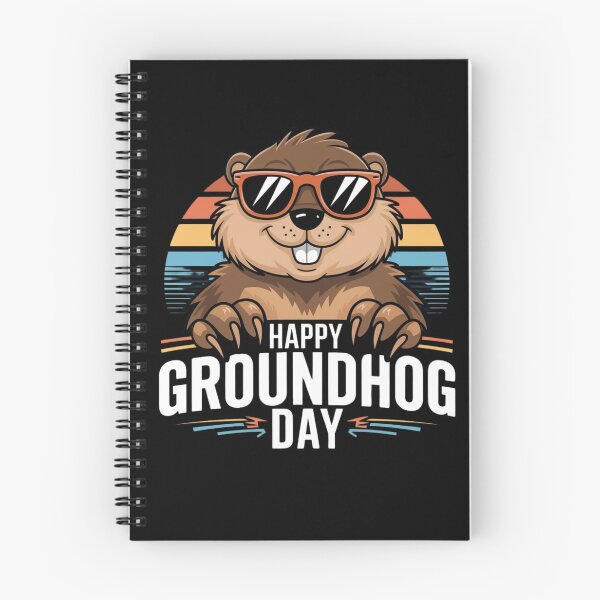 Item preview, Happy Groundhog Day Ground Hog With Animal Lover designed and sold by Nicet-shirt1.