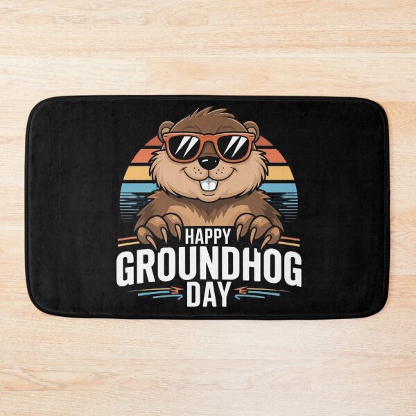 Item preview, Happy Groundhog Day Ground Hog With Animal Lover designed and sold by Nicet-shirt1.