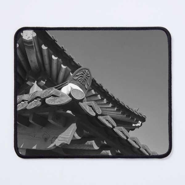 Item preview, Black and White Eunpyeong Hanok Details | Korean Architecture designed and sold by YemmyZImages.