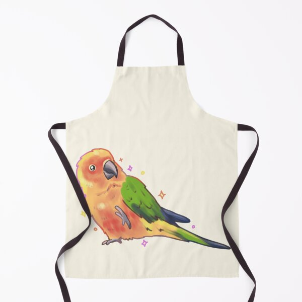 Item preview, Cute Sun Conure parrot  designed and sold by Mayarartsy.