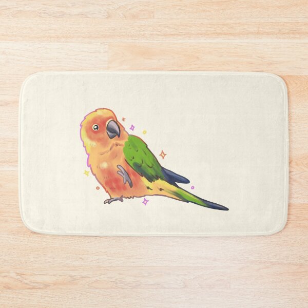 Item preview, Cute Sun Conure parrot  designed and sold by Mayarartsy.