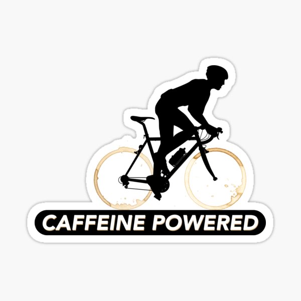 Caffeine powered Sticker