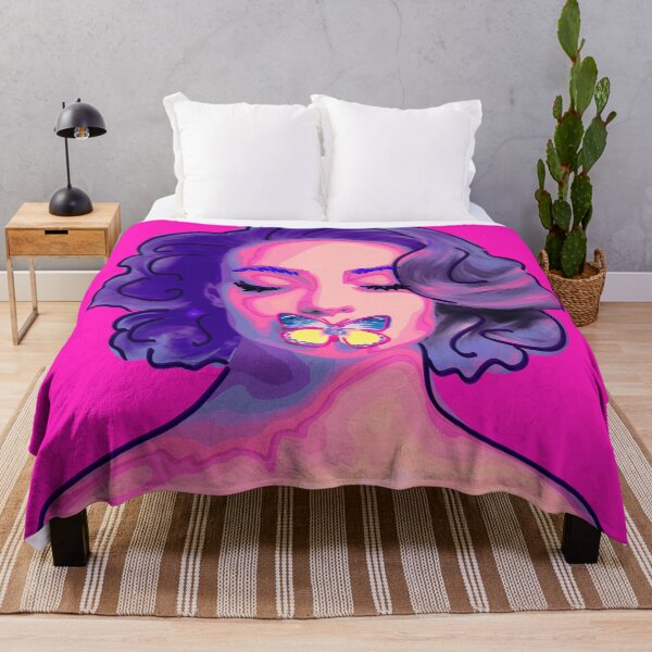 Item preview, Neon Butterfly Girl, Butterfly Mouth, Neon Pink, Neon Purple, Pretty Pink Girl, Butterfly Woman, Moth designed and sold by Clancy Rodgers.