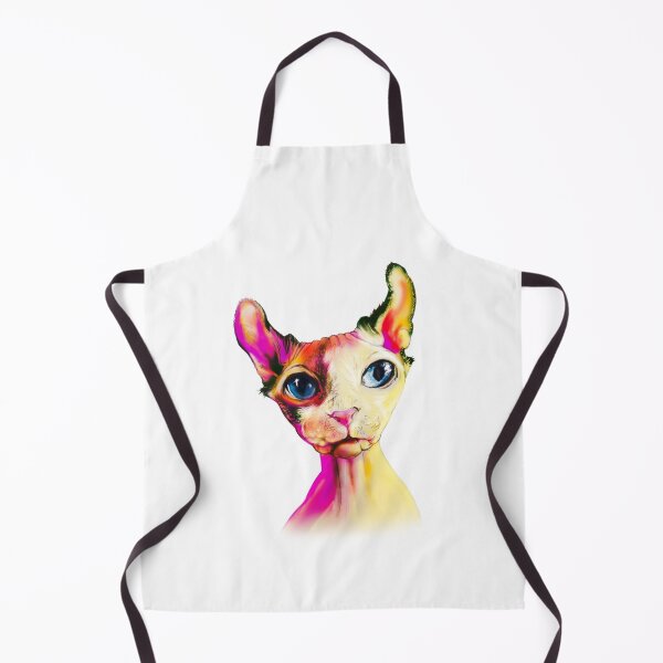 Item preview, colorful sphynx elf cat designed and sold by SphynxThings.