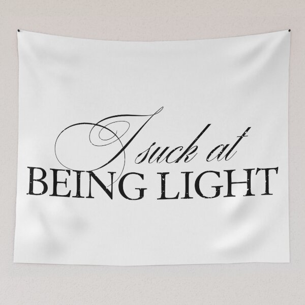 Item preview, I Suck at Being Light designed and sold by Scott Zareski.