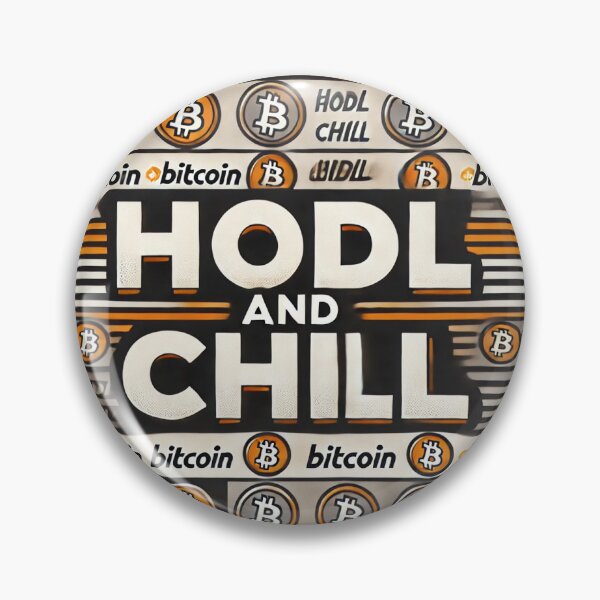 Artikelvorschau, Die Kryptowelle – Hodl and Chill! entworfen und verkauft von GiftGuruIdeas.