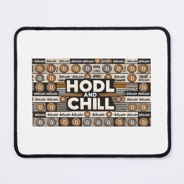 Item preview, The Crypto wave - Hodl and Chill ! designed and sold by GiftGuruIdeas.