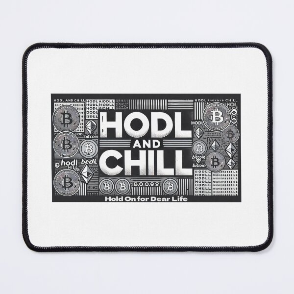 Item preview, The Crypto wave - HODL and chill ! designed and sold by GiftGuruIdeas.