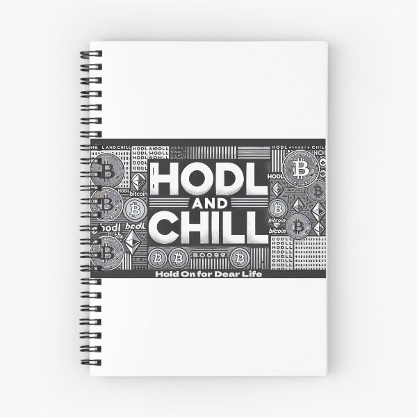 Item preview, The Crypto wave - HODL and chill ! designed and sold by GiftGuruIdeas.