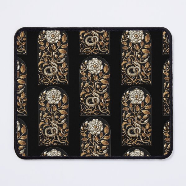Item preview, Vintage Flower and Snake Lithograph designed and sold by HawthorneFlame.