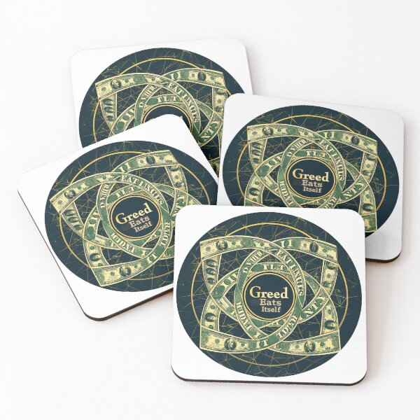 Item preview, Bankrupt America Greed Eats Itself designed and sold by JanChryzostom.
