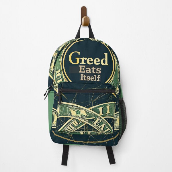 Item preview, Bankrupt America Greed Eats Itself designed and sold by JanChryzostom.