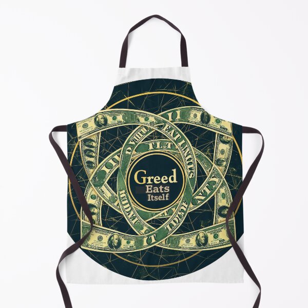 Item preview, Bankrupt America Greed Eats Itself designed and sold by JanChryzostom.