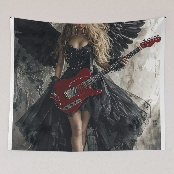 Item preview, Angel of Rock Rebellion designed and sold by oanaunciuleanu.
