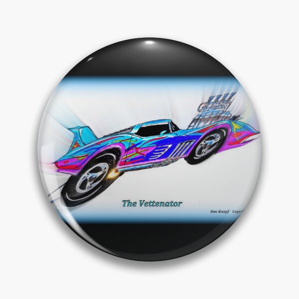 Item preview, CORVETTES / Hot Rod Art //  The Vettenator! designed and sold by Imagin8er.