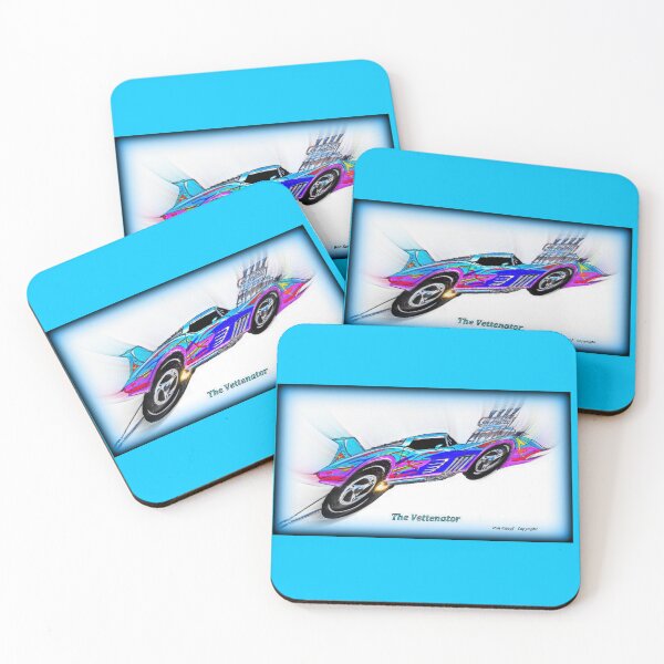Item preview, CORVETTES / Hot Rod Art //  The Vettenator! designed and sold by Imagin8er.