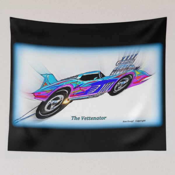 Item preview, CORVETTES / Hot Rod Art //  The Vettenator! designed and sold by Imagin8er.