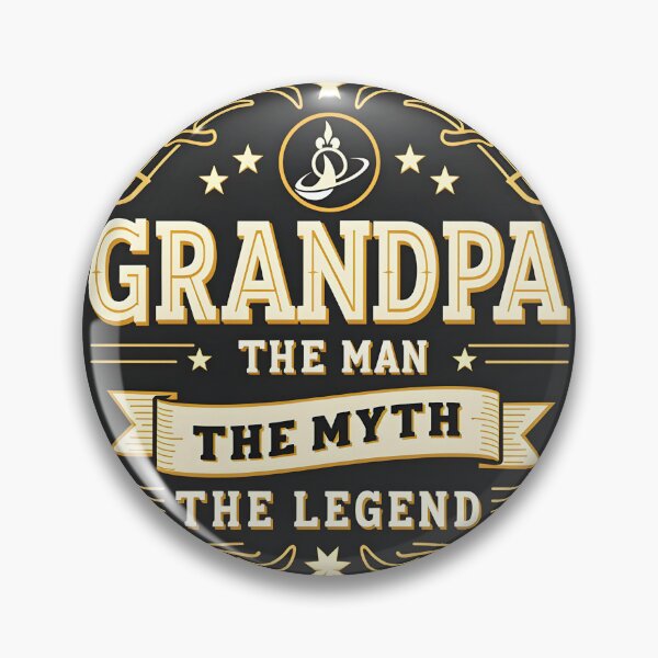 Item preview, Grandpa T-Shirt- The Man, The Myth, The Legend designed and sold by CelestialAllure.