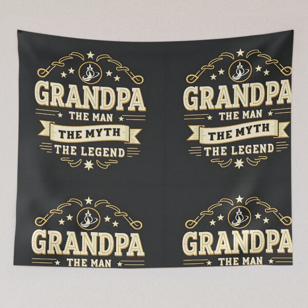 Item preview, Grandpa T-Shirt- The Man, The Myth, The Legend designed and sold by CelestialAllure.