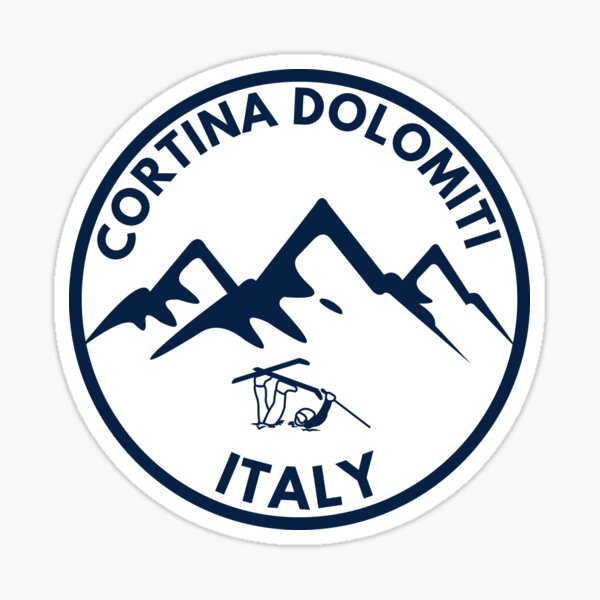 Item preview, Cortina Dolomiti Ski Resort Italy Mountains  designed and sold by karmdaf.