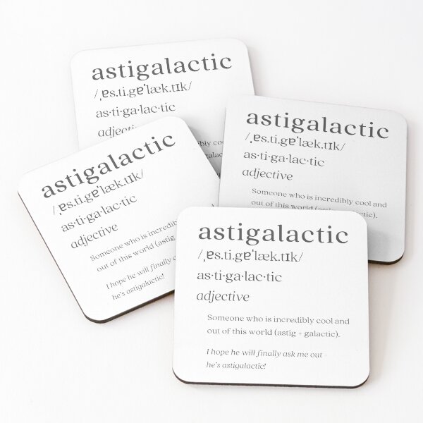 Artikelvorschau, Wörterbuch: astigalactic entworfen und verkauft von nature. electrified..
