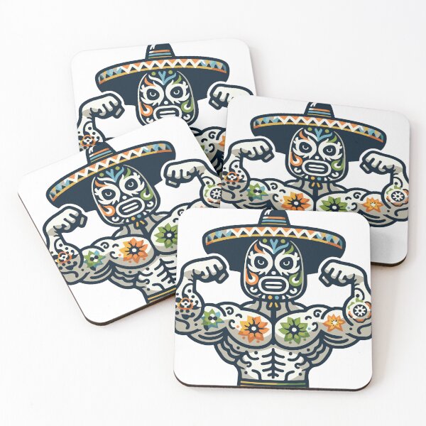 Item preview, "El Luchador Apuesto": A Bold, Heroic Design Celebrating Mexican Wrestling Culture designed and sold by Edgar Ramirez.
