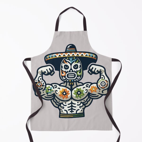 Item preview, "El Luchador Apuesto": A Bold, Heroic Design Celebrating Mexican Wrestling Culture designed and sold by Edgar Ramirez.