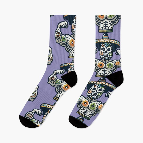 Item preview, "El Luchador Apuesto": A Bold, Heroic Design Celebrating Mexican Wrestling Culture designed and sold by Edgar Ramirez.