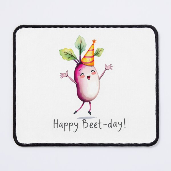 Item preview, Happy Beet-day beet Gift cute kawaii meme  designed and sold by CheeseBlueprint.
