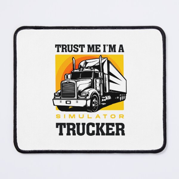 Item preview, Funny Semi Truck Simulator Gaming For Virtual Truckers designed and sold by Uppercase Tees.