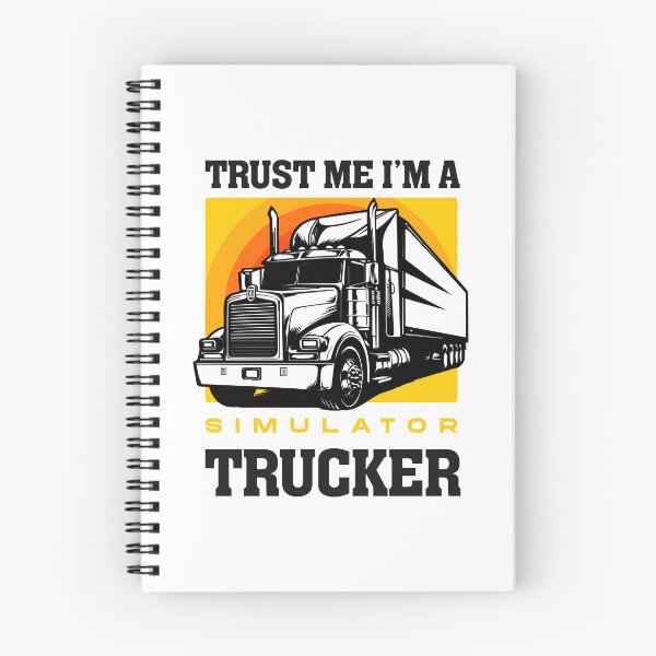 Item preview, Funny Semi Truck Simulator Gaming For Virtual Truckers designed and sold by Uppercase Tees.