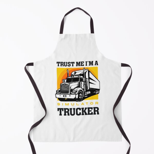 Item preview, Funny Semi Truck Simulator Gaming For Virtual Truckers designed and sold by Uppercase Tees.