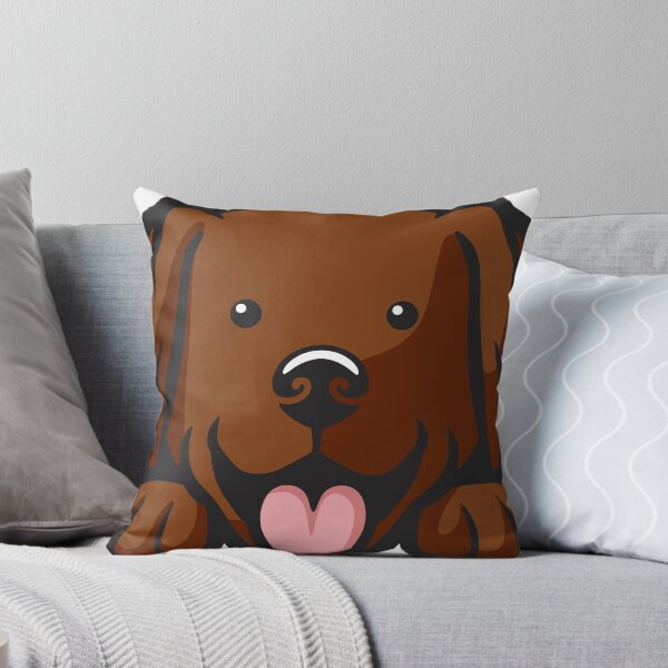 Item preview, Chocolate Lab Peeking Dog designed and sold by Arkansas Made.