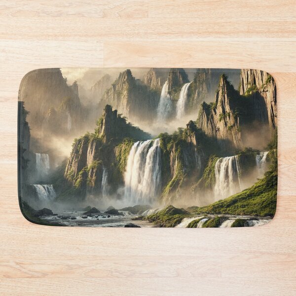 Item preview, Home Decor Surreal Waterfalls designed and sold by M&M Lifestyle Hub.